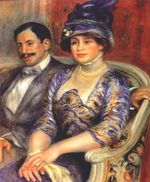 Portrait of m. and mme. Bernheim de Villers 1910